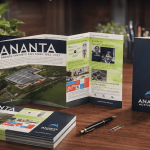 Custom 5 Fold Brochure Printing for Business Promotion and Marketing
