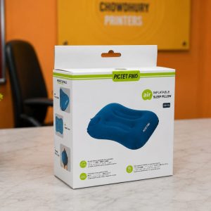 Custom Hang Tab Packaging Box for Retail Product Display and Branding