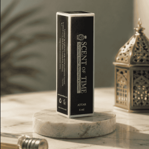 Mini perfume packaging box with premium custom print design