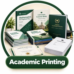 Academic Printing Item